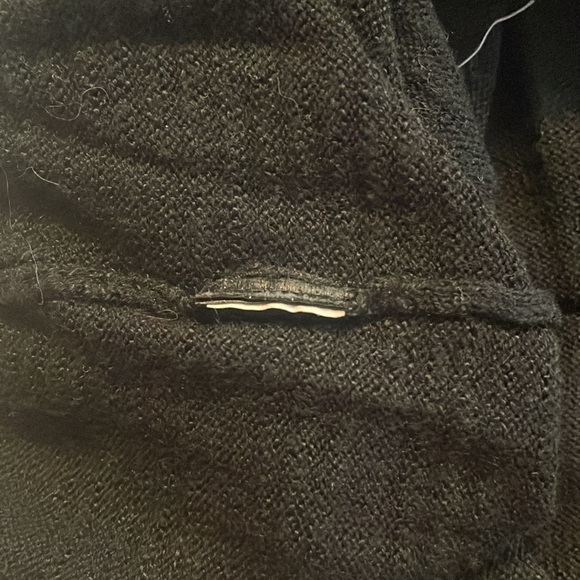 Torrid Black Lace Up Shoulder Sweater - Picture 7 of 8